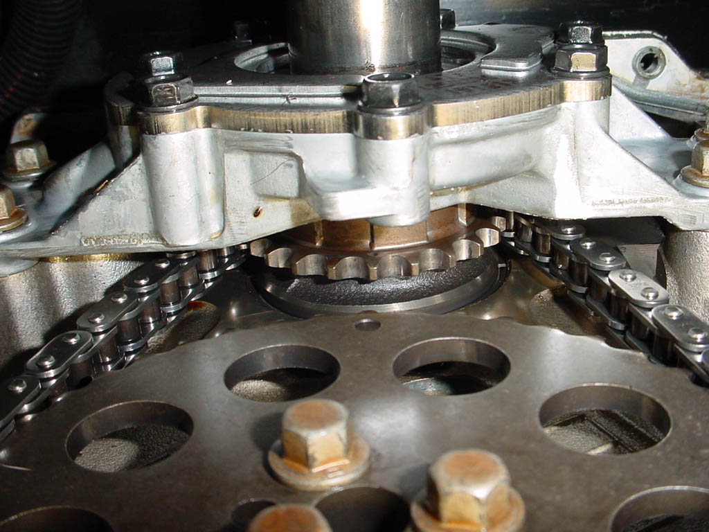 Which dot to set timing straight up on rollmaster crank gear?(pic